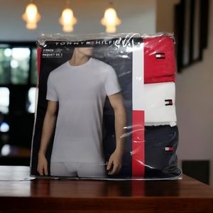 Tommy Hilfiger 3 pack crew neck tee, medium